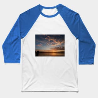 Sunset at Lake Constance Baseball T-Shirt